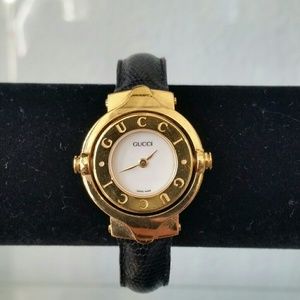 Vintage Gucci Gold Wristwatch #6600 L